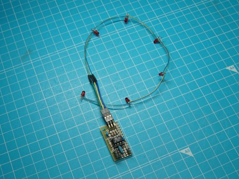 LED駆動方式の実験回路