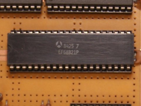 MC68kボードのEF68B21P