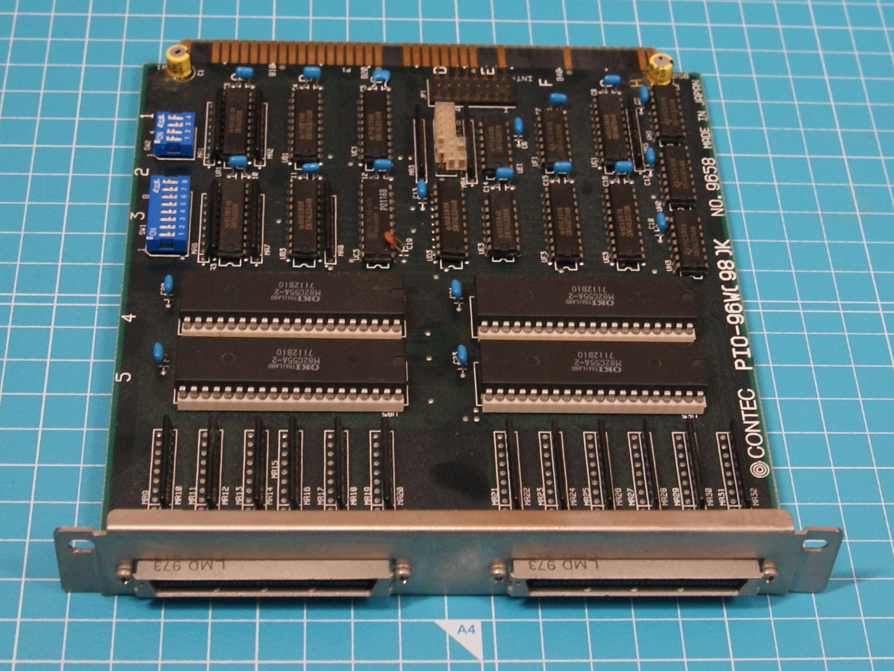 たぶん動く PC9801拡張カード CONTEC PIO-48/48T(98) Contec PIO-96W(98)K | Electrelic