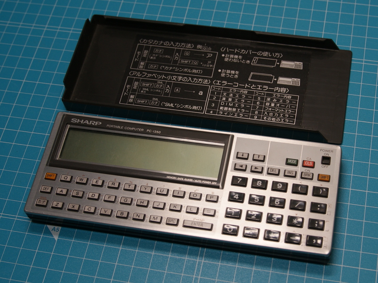 シャープ　ポケコン　pc-1350
