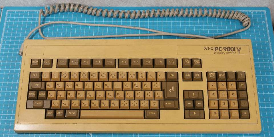 PC-9801Vキーボード | Electrelic