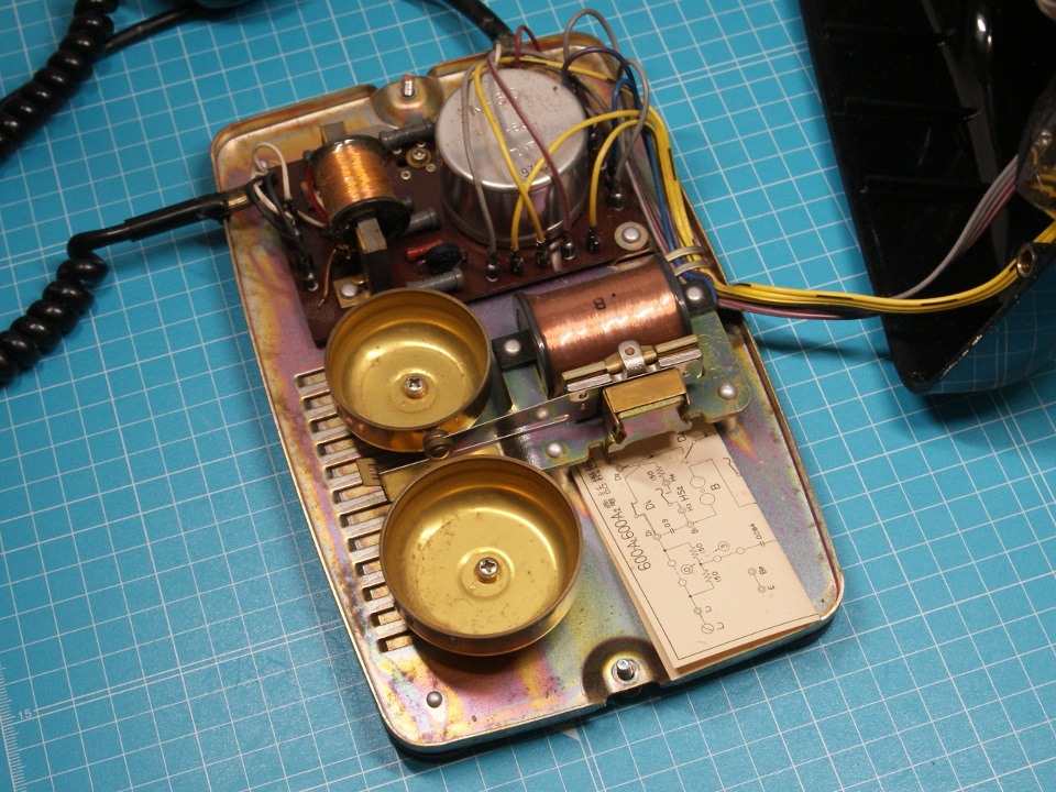 600A型電話機 （分解編） | Electrelic