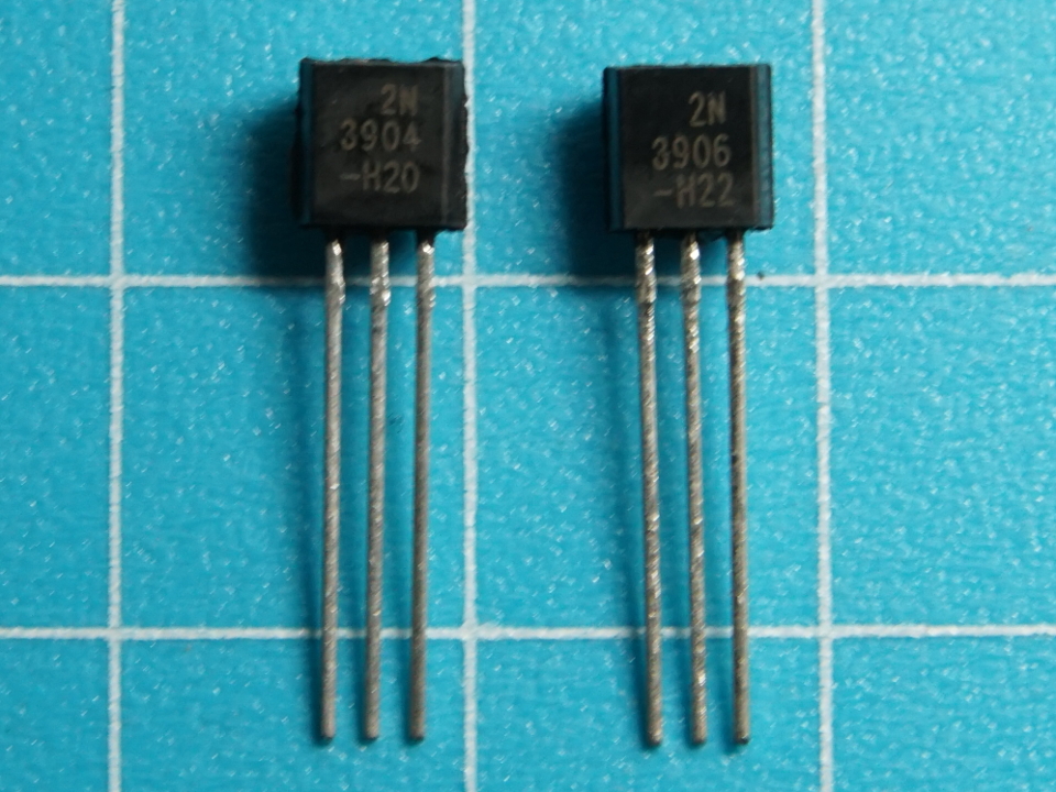 2N3904と2N3906を買ってみた | Electrelic