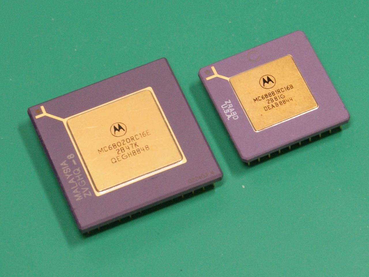 CPU Motorola CPU Collection CPU of the Day: Motorola MC68040VL | The CPU Shack Museum