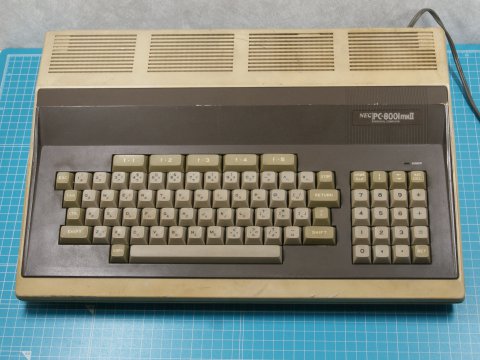 PC-8001mk2 キーボード