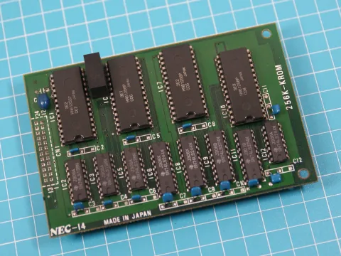 NEC PC-8001mk2-01 漢字ROMボード | Electrelic NEC PC-8001mk2-01 漢字ROMボード | Electrelic