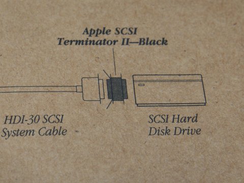 Apple SCSI Terminator II 使用法