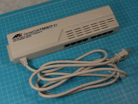 アライドテレシス FS808TP V1 (外観編) | Electrelic アライドテレシス FS808TP V1 (外観編) | Electrelic